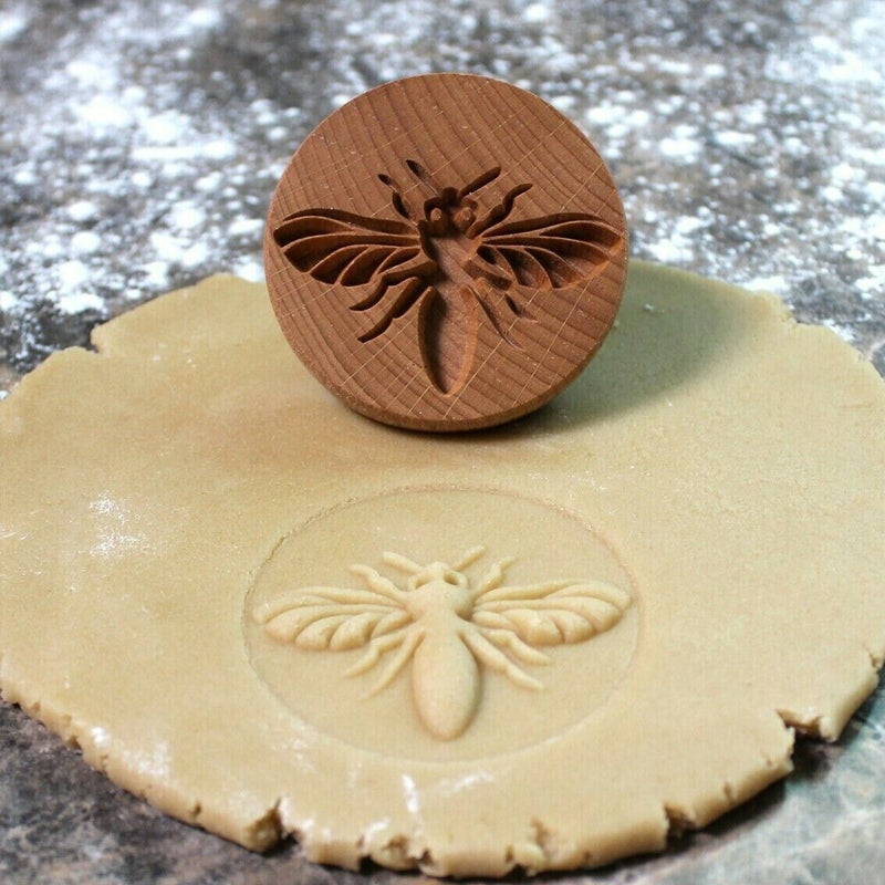 Lunesouri - Pré-vente>>Moule de timbre de gaufrage de biscuit abeille