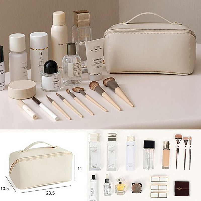 Lunesouri - Sac De Rangement Cosmétique De Voyage Portable En PU