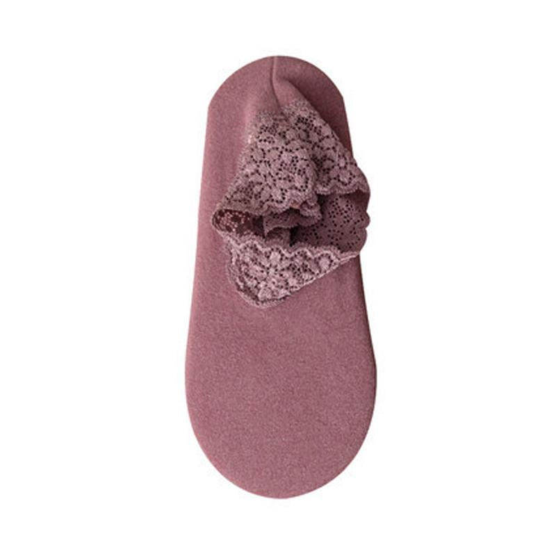 Lunesouri - New Fashion Lace Warmer Socks pink