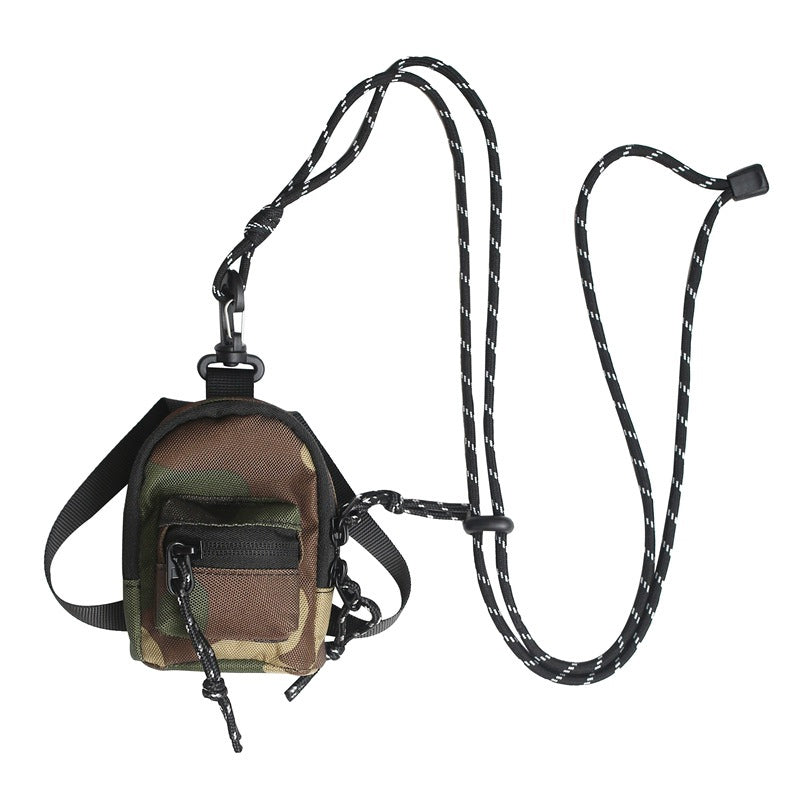 Lunesouri - Mini Sac Á Pendentif Tendance Camouflage