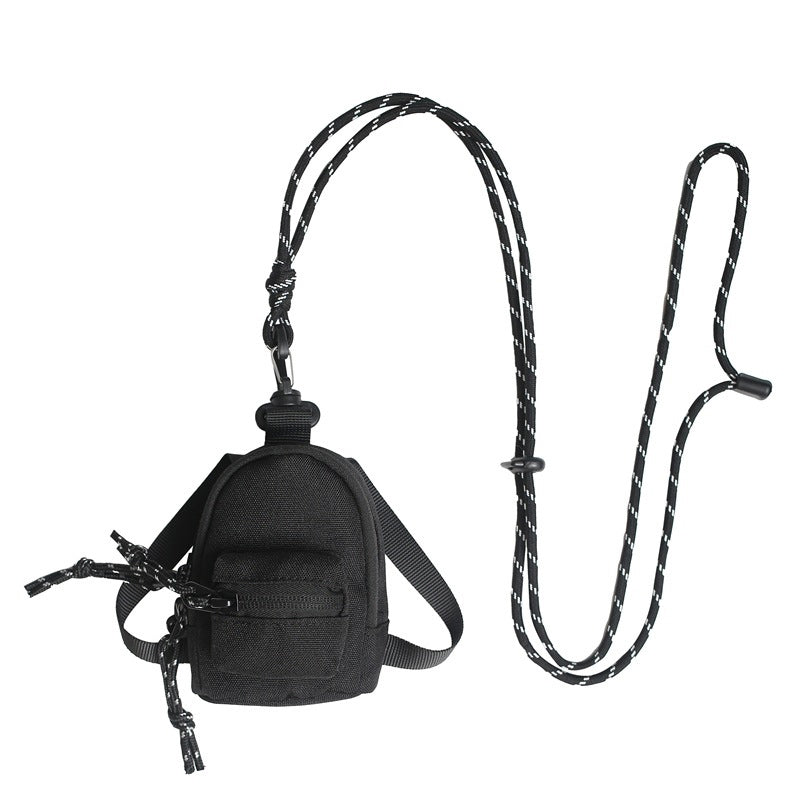 Lunesouri - Mini Sac Á Pendentif Tendance Noir