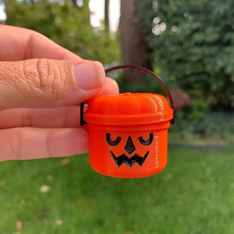 Vaso de caramelo de Halloween