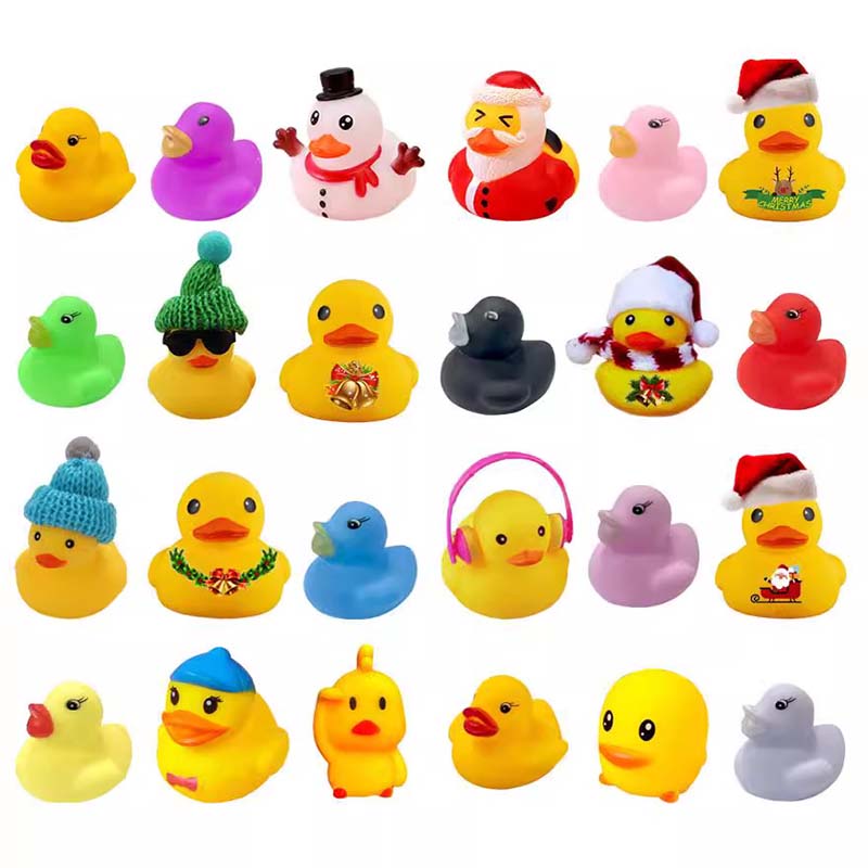 Caja de estores navideños para patos (24uds)