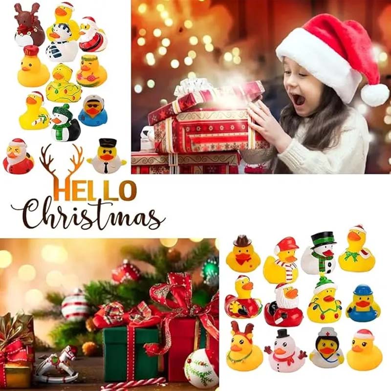 Boîte de stores de Noël pour canards (24pcs)