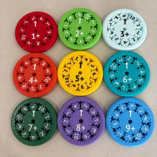 Fidget Spinners para matemáticas