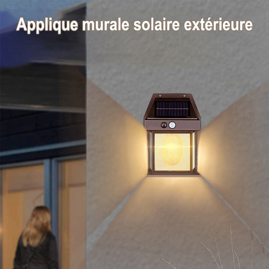 Lunesouri - 🌈✨Applique murale solaire en tungstène pour l'extérieur✨