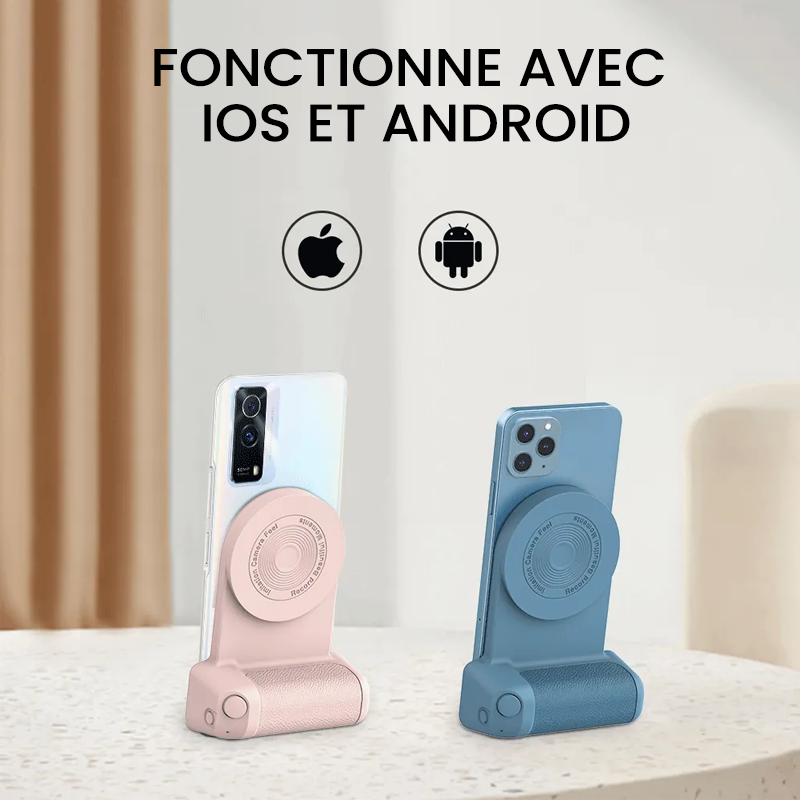 Lunesouri - Support Magnétique Bluetooth pour Appareil Photo