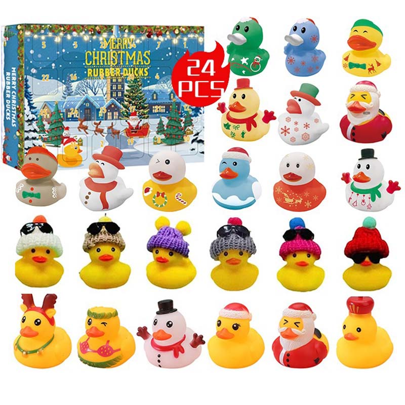 Boîte de stores de Noël pour canards (24pcs)