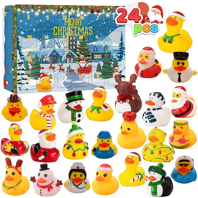 Boîte de stores de Noël pour canards (24pcs)