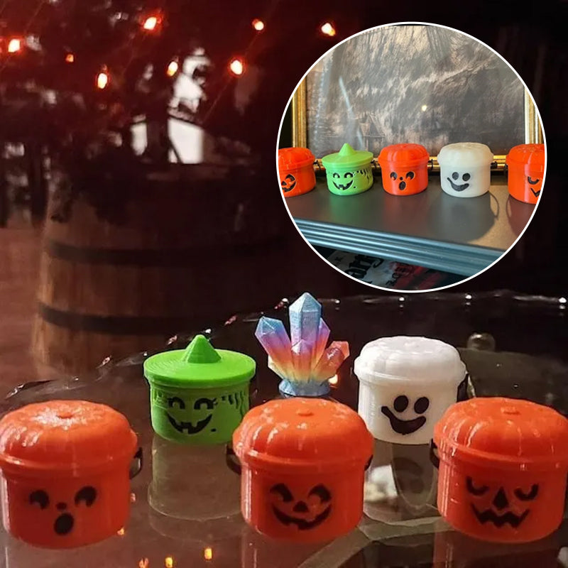 Vaso de caramelo de Halloween