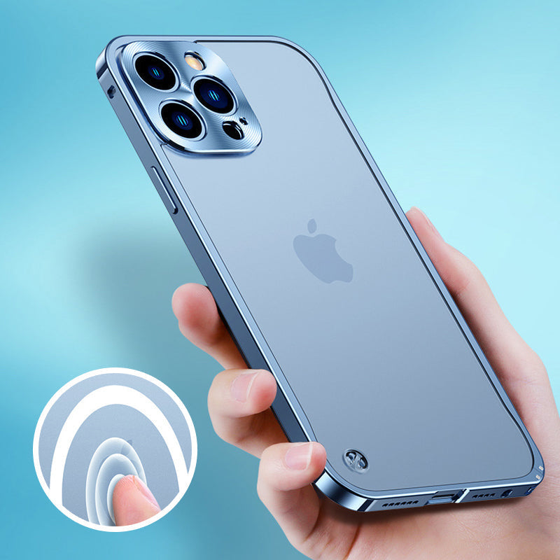 Lunesouri - Coque Magnétique Pour IPhone Avec Cadre En Métal