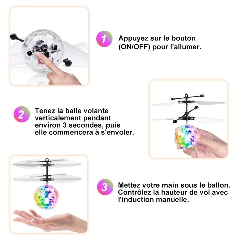 Lunesouri - Boule Volante LED