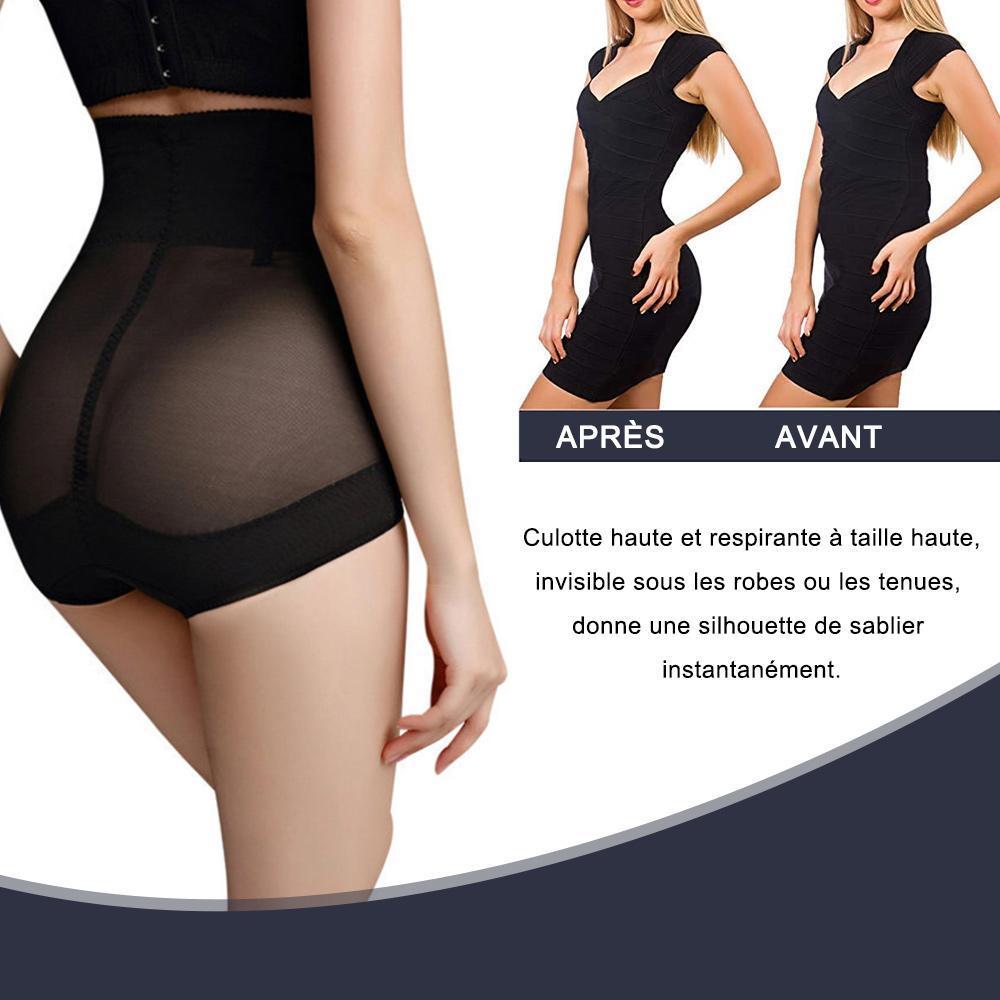 Lunesouri - Culotte Taille Haute Élastique Shapewear