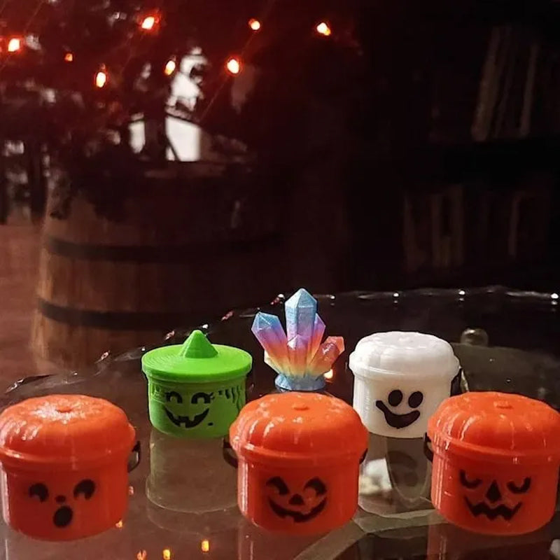 Vaso de caramelo de Halloween