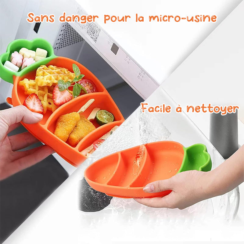 Assiette à dîner en silicone