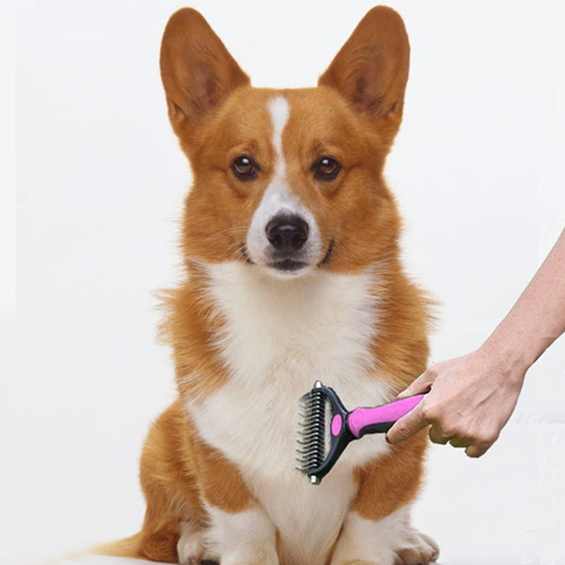 Lunesouri - Brosse de toilettage pour animaux de compagnie