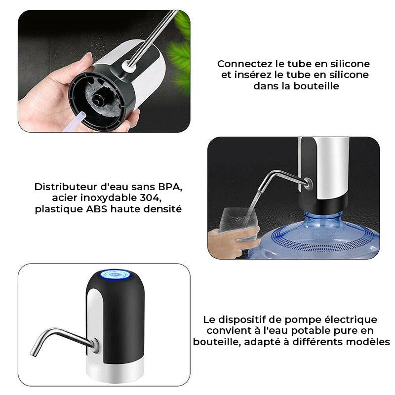 Lunesouri - Distributeur d'eau électrique portatif