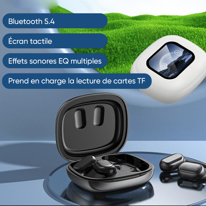 Auriculares Bluetooth inalámbricos de oído abierto