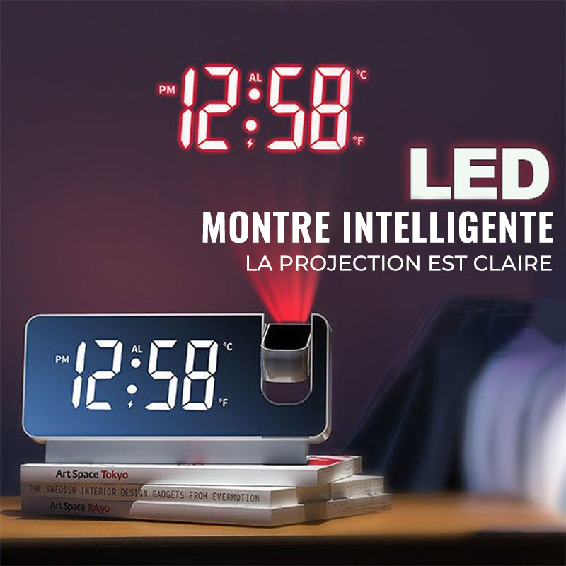 Lunesouri - Montre de projection numérique intelligente