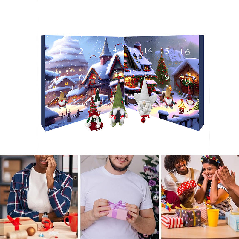 🎅2024 Calendrier de l'Avent Gnome de Noël