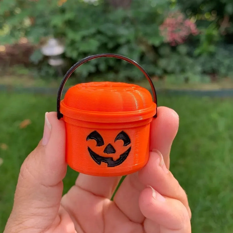 Vaso de caramelo de Halloween