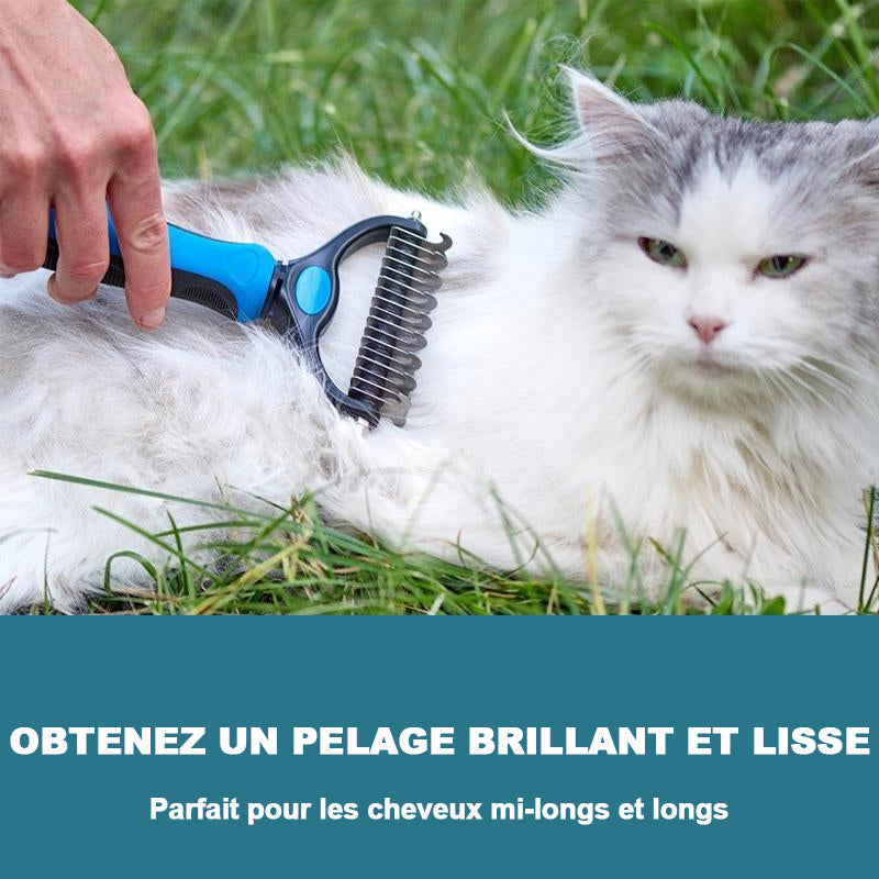 Lunesouri - Brosse de toilettage pour animaux de compagnie