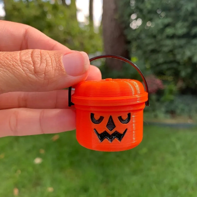 Vaso de caramelo de Halloween