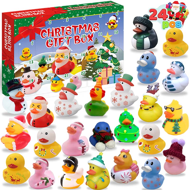 Schachtel Weihnachtsjalousien für Enten (24 Stück)