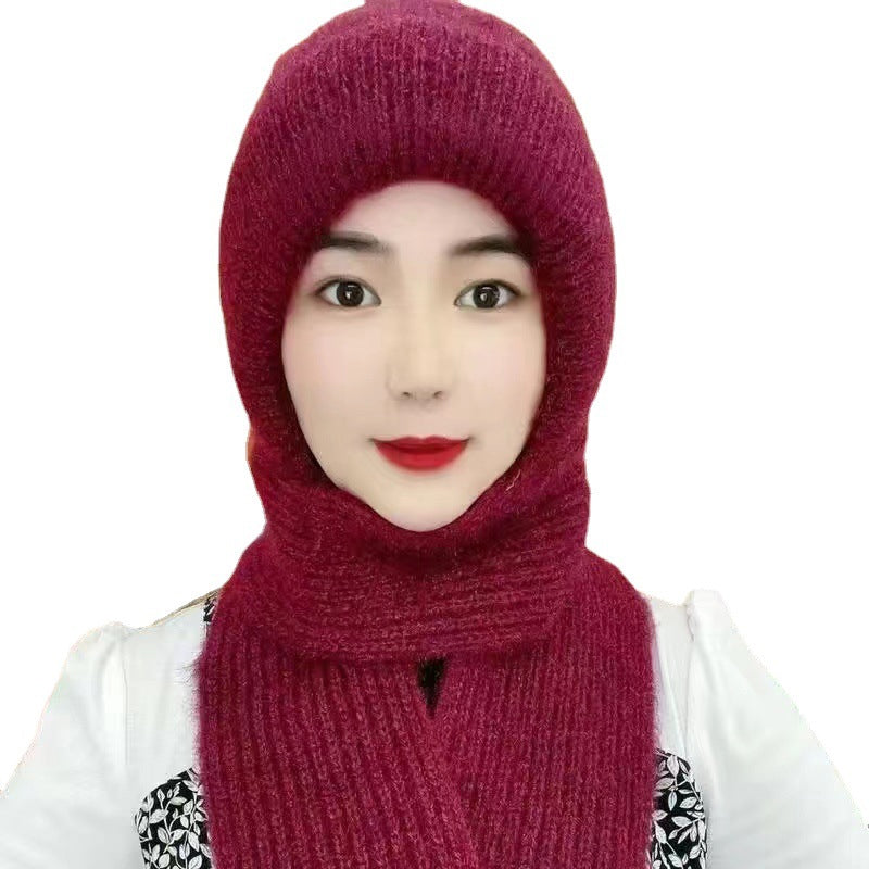 Lunesouri - Integrated Ear Protection Windproof Cap Scarf