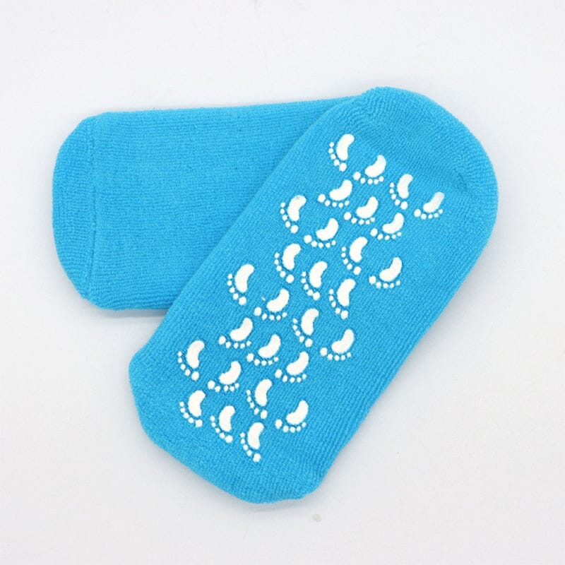 Lunesouri - Moisturizing Socks with Gel Lining Lake Blue