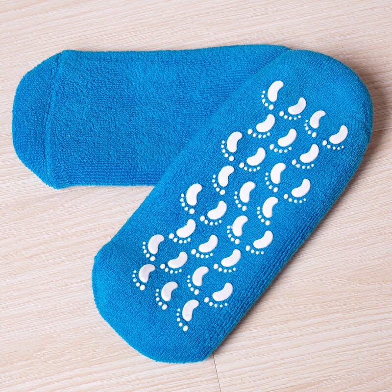 Lunesouri - Moisturizing Socks with Gel Lining Dark Blue