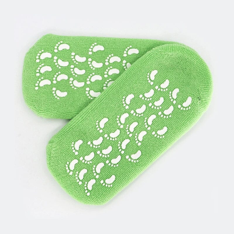 Lunesouri - Moisturizing Socks with Gel Lining Green