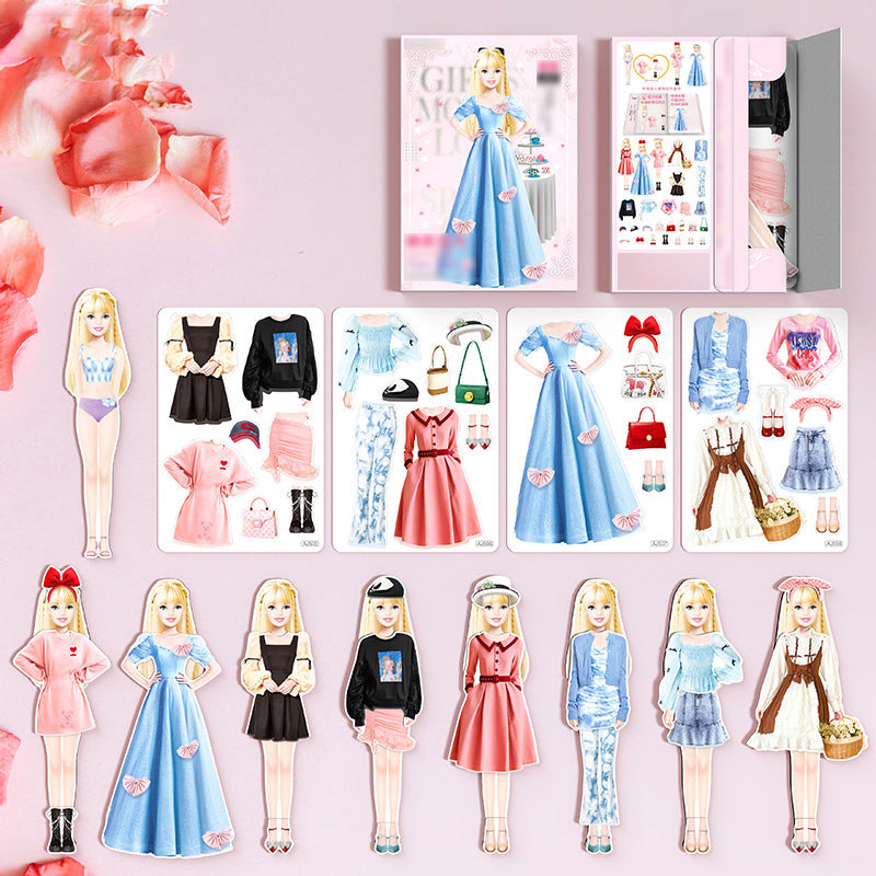 👗Magnetisches Anziehspiel für Babys👸